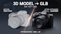 convert and optimize your 3d model to glb gltf or usdz
