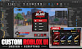 create professional roblox gui UI with scripting