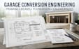 garage conversion structural plans, framing, beam and foundation calculations