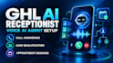 set up a gohighlevel ai receptionist and voice ai agent