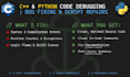 debug, troubleshoot and fix your code