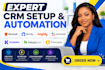 setup nutshell brivity insightly smartsuite kommo houzz pro freshsales crm
