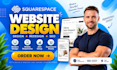 build squarespace website design redesign square space website development