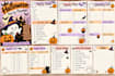 design a custom halloween party planner menu and printable bundle
