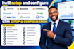 setup netsuite nutshell monday bitrix24 engagebay keap agile nimble clio CRM