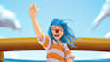 draw your character as a smiling child on the high seas ych