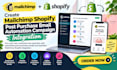 create mailchimp shopify post purchase email automation campaign integration
