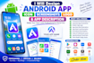 design android app logo, icon, screenshots and app description