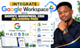 integrate google workspace with shopify,wordpress,CRM,or landing pages