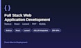 build a full stack web application with nodejs react and PHP