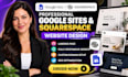design a modern, responsive website using google sites