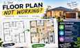 redesign house floor plan for renovation or granny flat