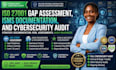 conduct iso 27001 gap assessment, isms documentation and cybersecurity audit
