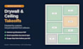 do drywall and ceiling construction estimates from your plans