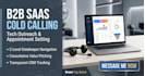 do b2b and b2c saas sales closer cold calling and appointment setting