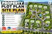 create property plot plan, site plan and subdivision layout
