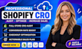 do conversion rate optimization cro audit, shopify cro, shopify for sales