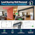 design load bearing wall removal plans and structural calculations