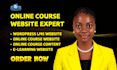 build wordpress elearning lms website with learndash tutor lms learnpress