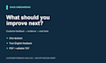 analyze saas onboarding feedback and prioritize improvement tests