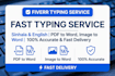 do fast english and sinhala typing, data entry work