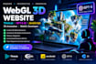 webgl 3d website threejs gpt6 ai javascript 3d animation webgl developer
