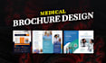 design a professional medical brochure