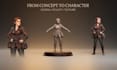 convert your 2d character art into a high quality 3d model