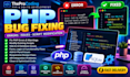 php bug fixing and modification