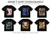design 3 aesthetic tshirt for etsy store