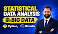 perform statistical analysis on big data using python, r and pyspark