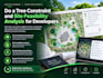do a tree constraint and site feasibility analysis for developers