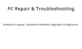 repair your PC and troubleshoot windows issues