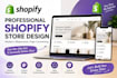 design a professional shopify store