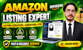 create and fix amazon product listings and variations