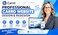 do carrd website design carrd landing page carrd website redesign carrd website