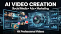 create professional ai video