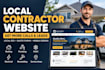 build local contractor website for lead generation