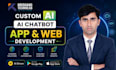 provide ai mobile app developer, ai website development, ai software