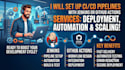 build or fix your cicd pipeline with github actions, jenkins and gitlab