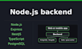 build a nodejs backend with express or nestjs
