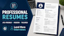 build you a professional CV