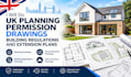 do UK planning permission drawings building regulations and extension plans