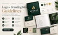 brand identity, minimalist logo, branding kit, and visual guidelines