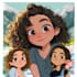 do disney cartoon portrait