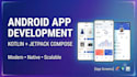 develop a native android app using kotlin and jetpack compose