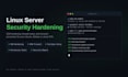 harden and secure your linux server