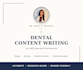 be your professional dental content writer