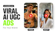 create viral ai ugc video ads