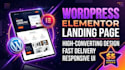 design a responsive wordpress elementor website